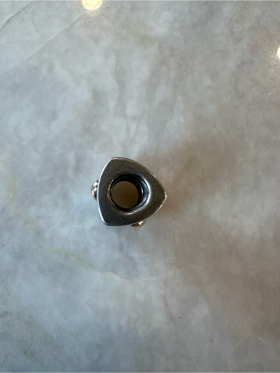 Pandora Heart of Gold charm Silver and 14k gold retired